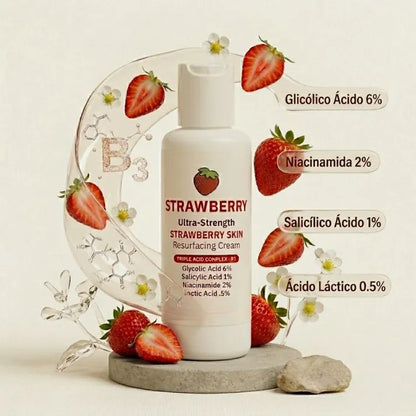 Crema Exfoliante Strawberry