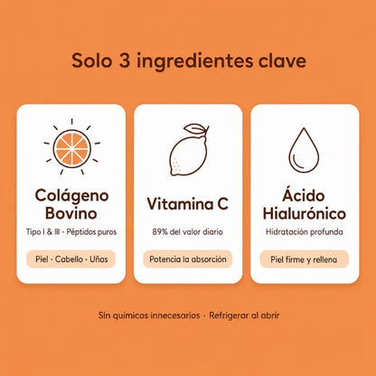 Colágeno Líquido sabor Mango 🥭